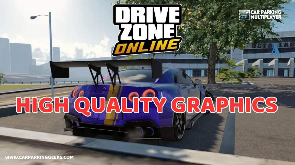 High Quality Graphics in DriveZone Online
