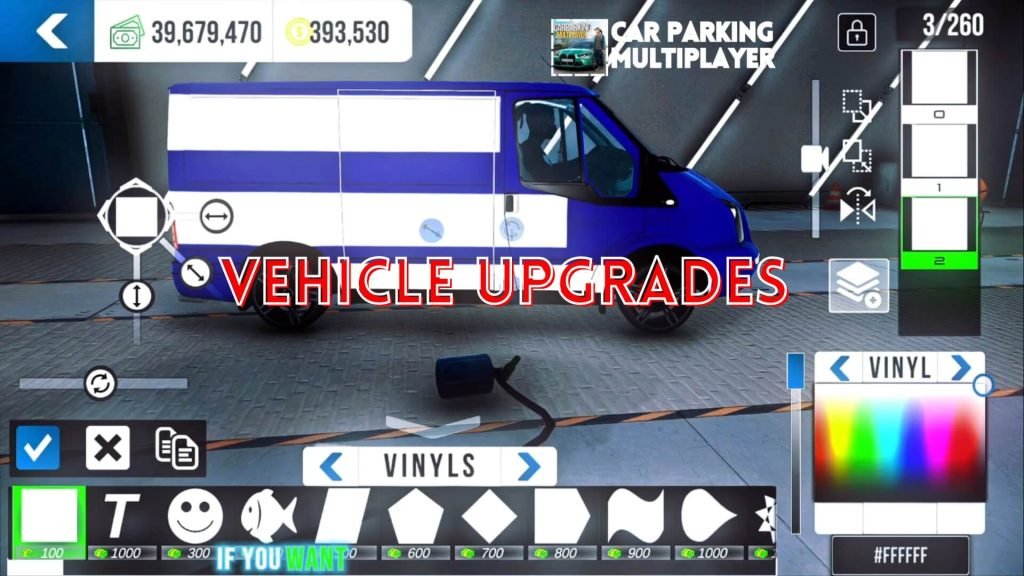 vehicle upgrades